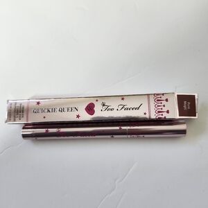 Too Faced Quickie Queen Cream Eyeshadow Stick Pure Magic New in Box